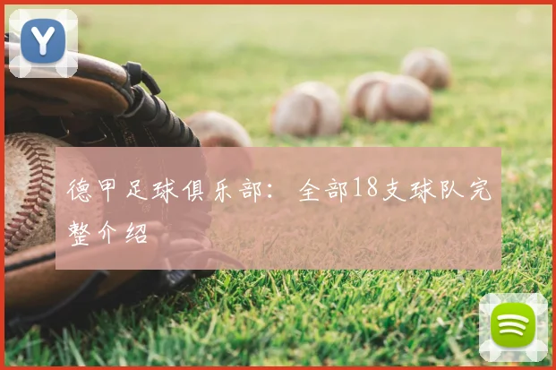 德甲足球俱乐部：全部18支球队完整介绍